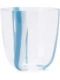Carlo Moretti two-tone stripe glass - Blue
