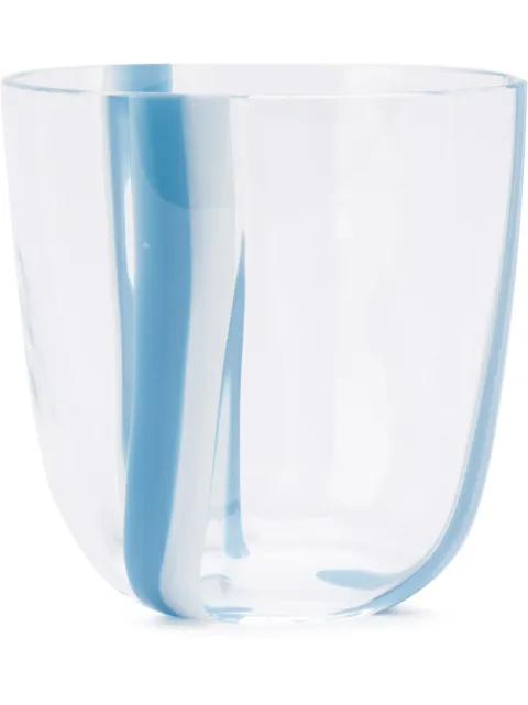 Carlo Moretti two-tone stripe glass