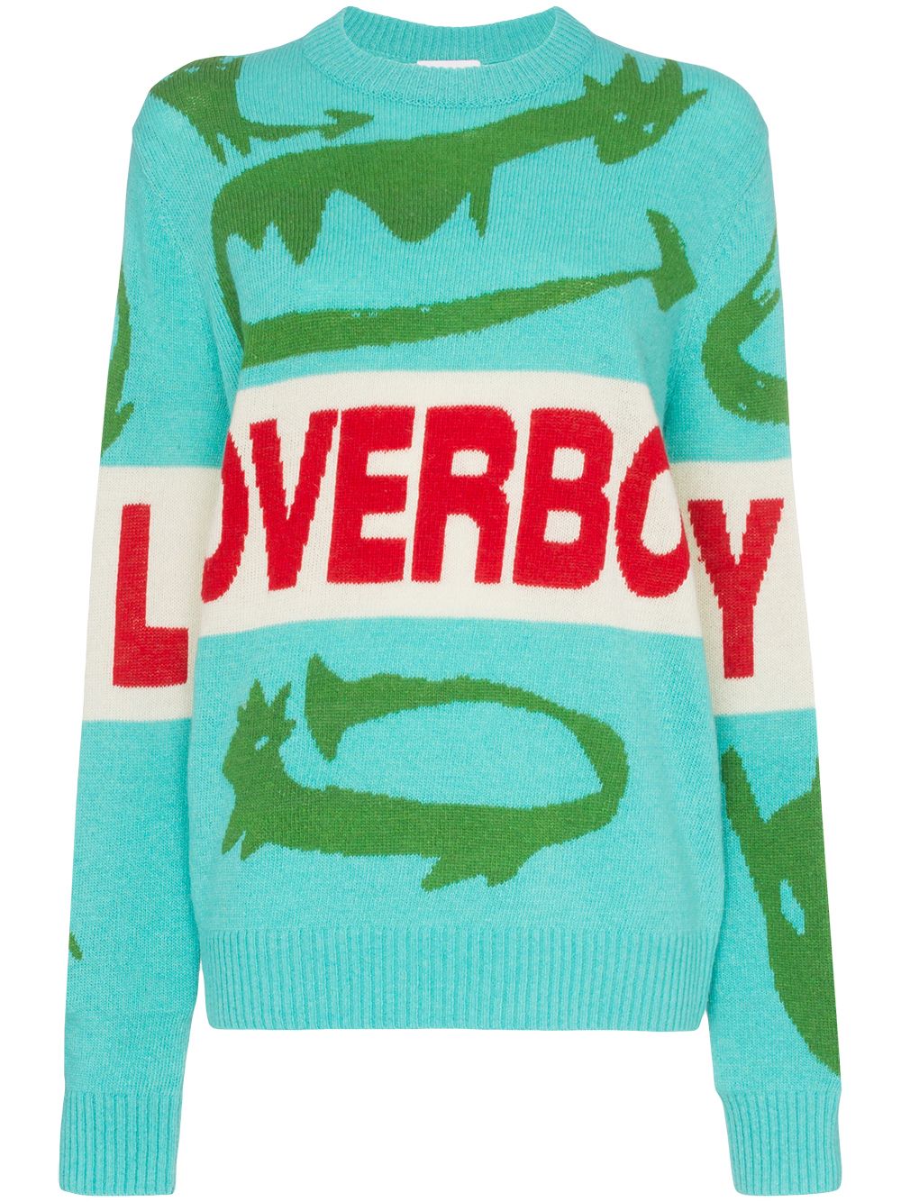 фото Charles Jeffrey Loverboy джемпер Loverboy вязки интарсия