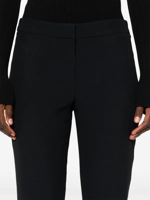 パンツ ALEXANDER MCQUEEN Crepe cigarette pants Black 585118QEAAA ALEXANDER MCQUEEN Crepe cigarette pants Black 585118QEAAA
