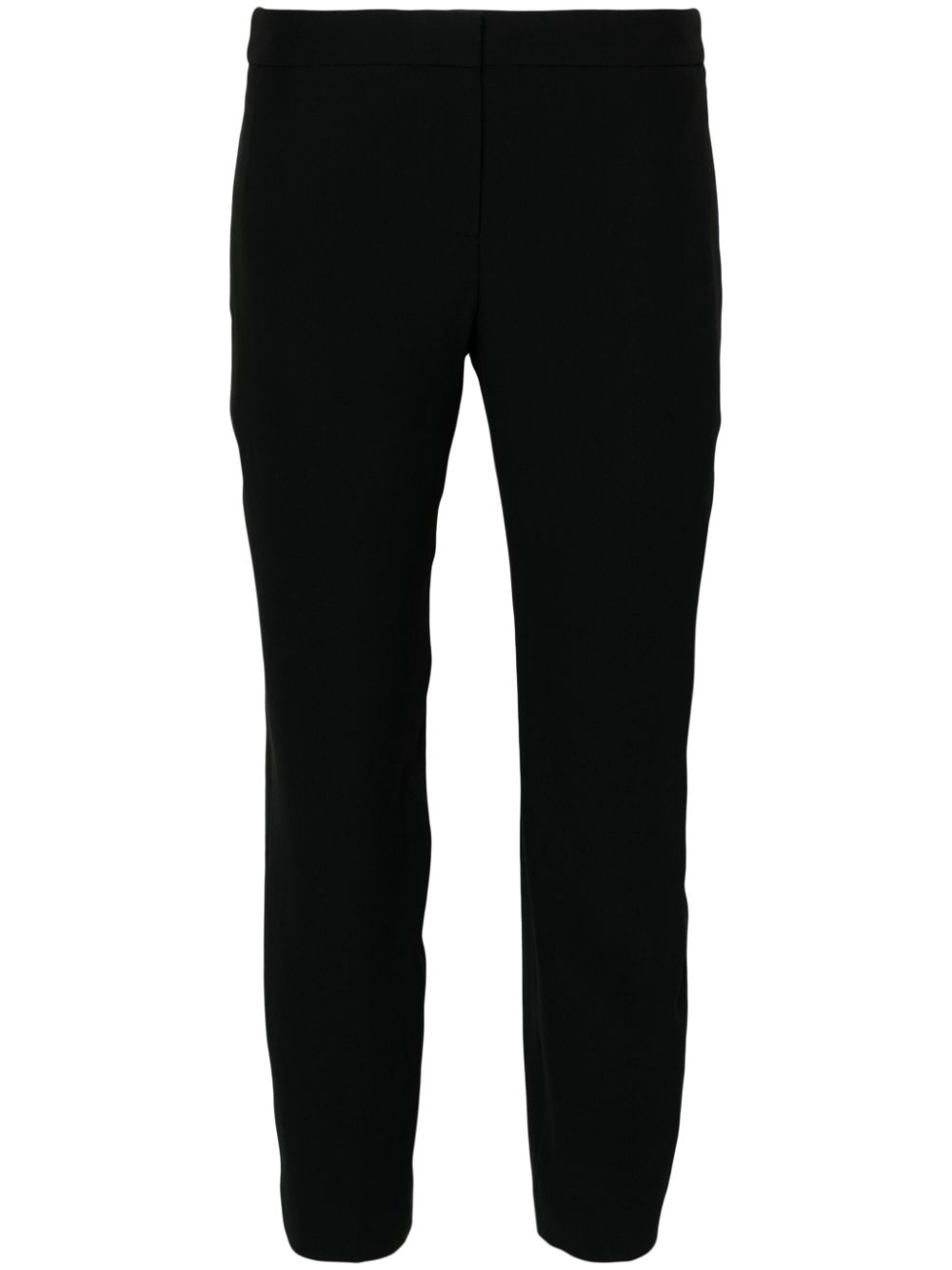 Alexander McQueen crepe cigarette trousers - Black