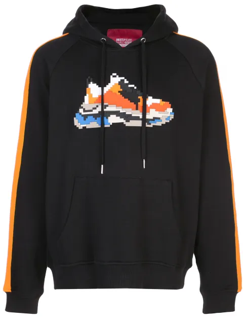 Mostly Heard Rarely Seen 8-Bit Vibrant Wave raglan hoodie