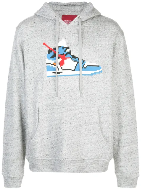 Mostly Heard Rarely Seen 8-Bit True Blue hoodie