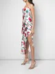 Haney Goldie floral-print dress