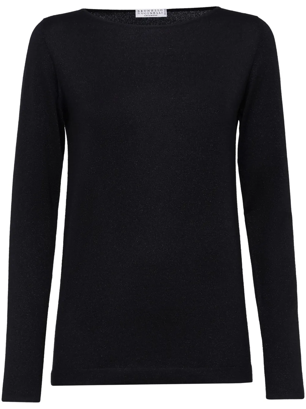 Brunello Cucinelli Round Neck Jumper In Black