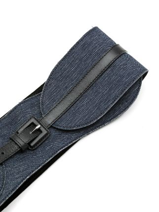 buckle denim belt展示图