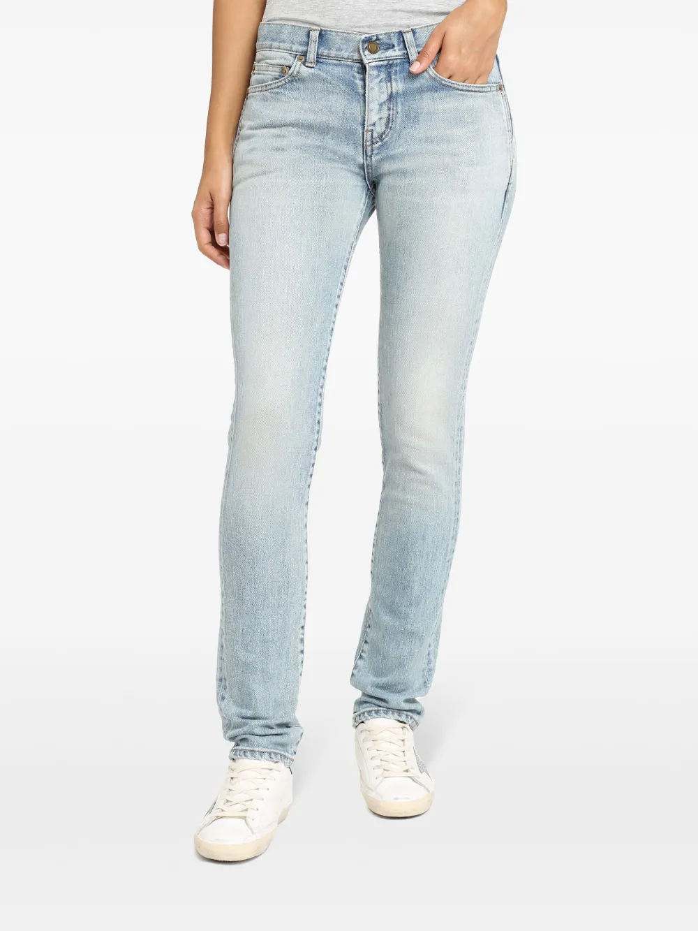  Saint Laurent Skinny Jeans - Blue 
