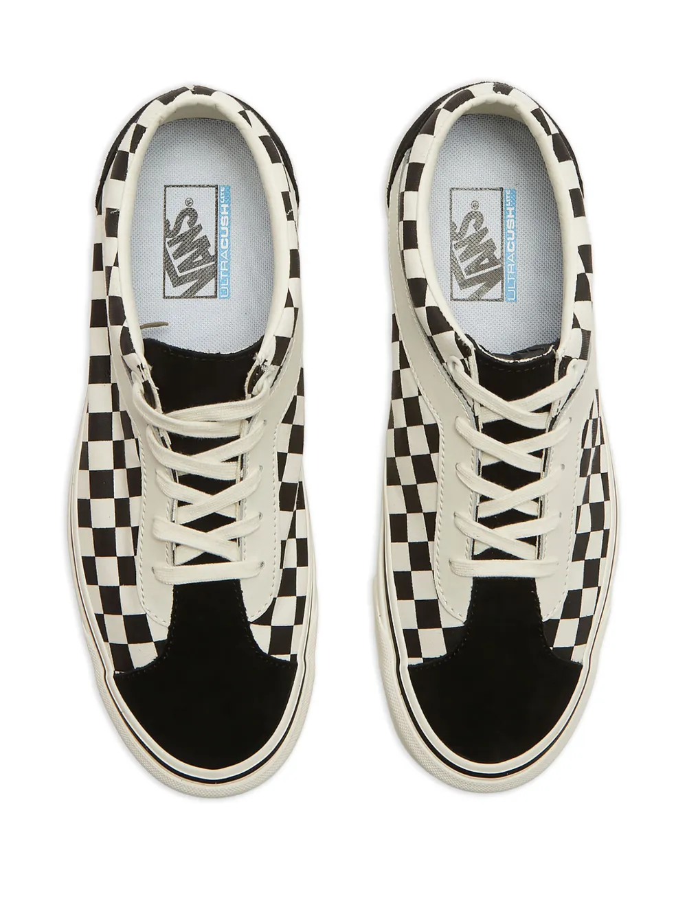 Vans Checkerboard Suede Sneakers In Multi