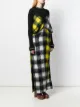 Maison Margiela checked long dress