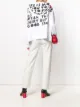 الصورة 2 من Maison Margiela كنزة بغطاء رأس وطبعة