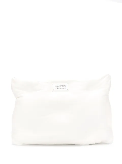 Click to view more detailed imagery on our partner's website Maison Margiela Glam Slam Quilted Leather Clutch In White