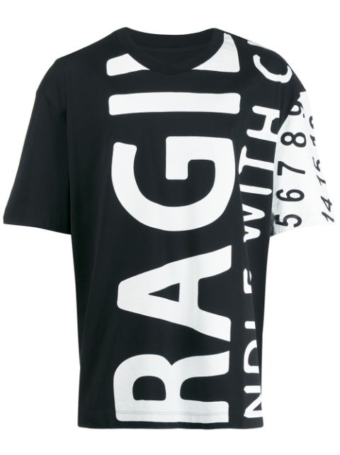 Maison Margiela T-Shirt Mit "Fragile"-Print - Farfetch