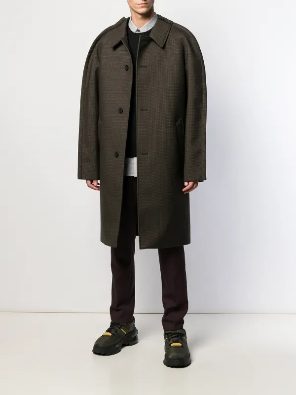 Maison Margiela マイクロチェック コート Farfetch Maison Margiela マイクロチェック コート Farfetch