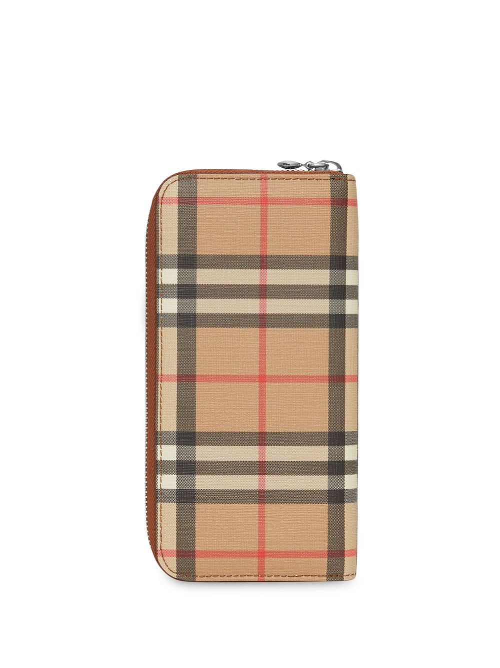 фото Burberry кошелек с круговой молнией в клетку vintage check