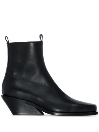 ann demeulemeester wedge boot