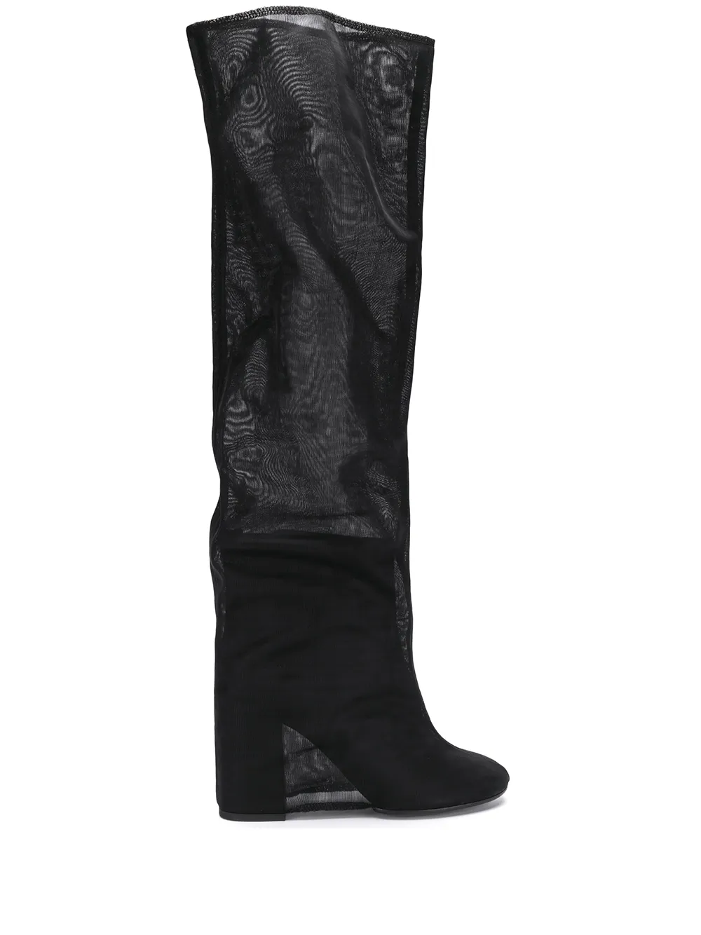 

MM6 Maison Margiela covered knee-high boots - Black