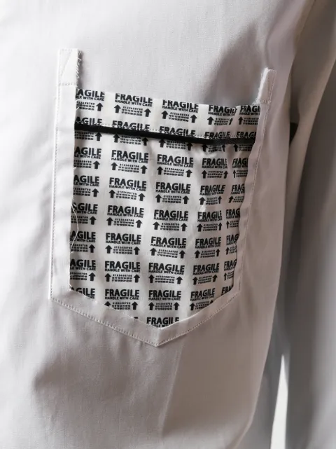 Maison Margiela Fragile Print Chest 