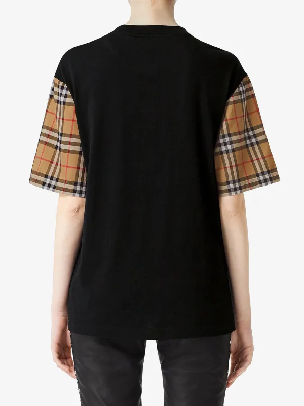 Burberry check t shirt Clearance