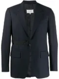 Maison Margiela side-strap blazer - Blue