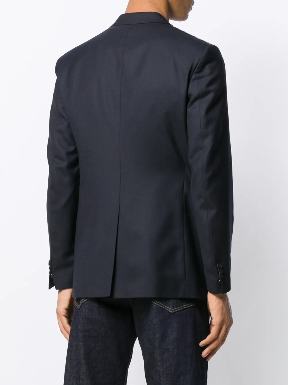 Maison Margiela Blazer met riem Blauw