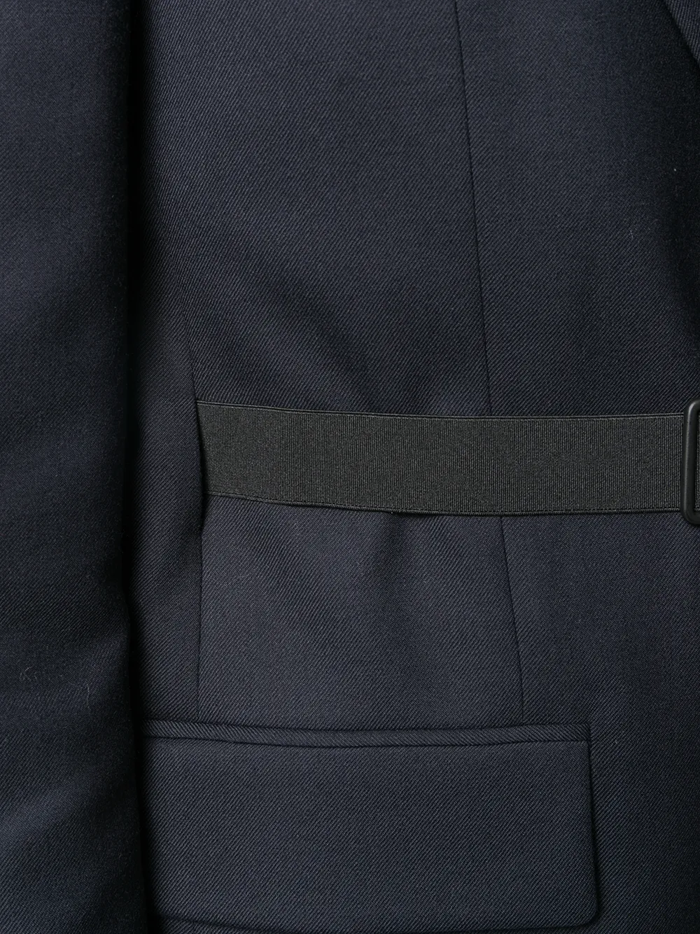 Maison Margiela Blazer met riem Blauw