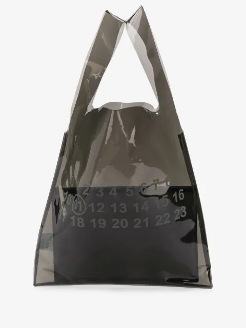 Maison Margiela number print tote bag