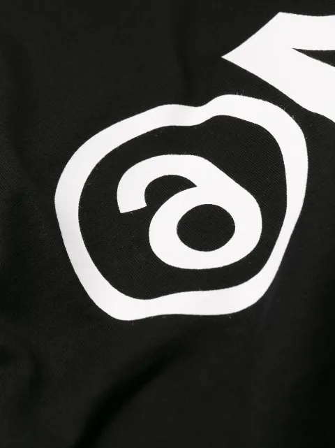 MM6 MAISON MARGIELA MM6 PRINTED LOGO SWEATER