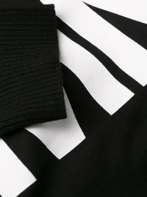 MM6 MAISON MARGIELA MM6 PRINTED LOGO SWEATER