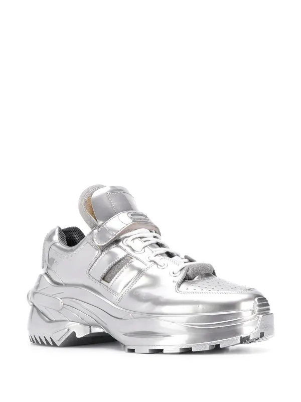 maison margiela sneakers silver