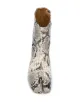 Maison Margiela بوت كاحل بمقدمة تابي