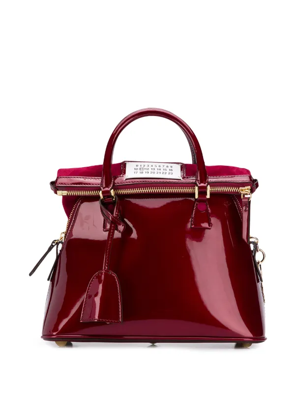 Maison Margiela 5AC Mini Shoulder Bag | Red | FARFETCH
