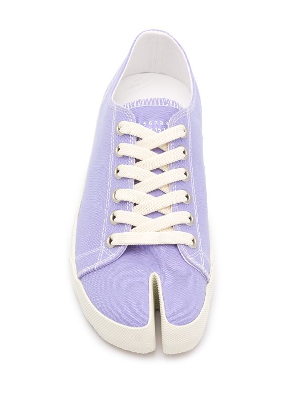 purple maison margiela sneakers