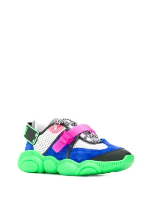 fluo teddy shoes sneakers