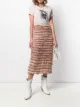 الصورة 2 من Burberry Pre-Owned تنورة بشراشيب