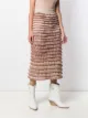 Burberry Pre-Owned تنورة بشراشيب