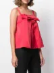 Christian Dior 1990's pre-owned bow detail top