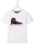 Mostly Heard Rarely Seen 8-Bit Tiny Red Sneak T-shirt - White