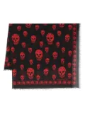 Alexander McQueen Classic Skull scarf - Black
