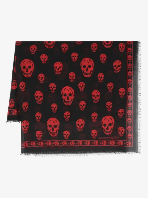 Alexander McQueen шарф Classic Skull