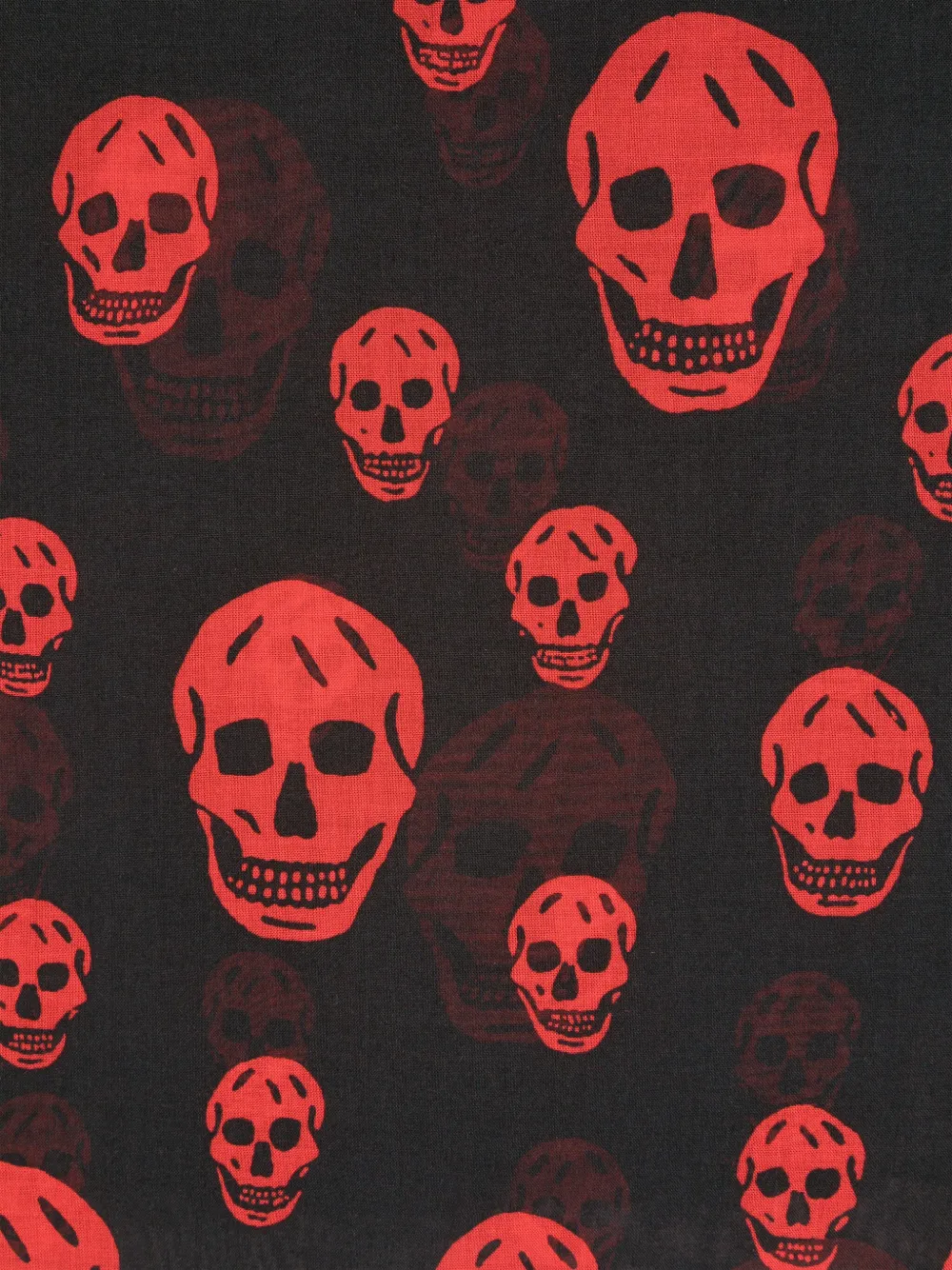 Alexander McQueen écharpe Classic Skull | Homme | Image 2