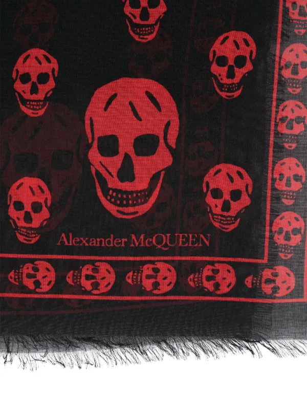 総合福袋 Classic McQueen Alexander Skull ブラック | スカーフ 小物