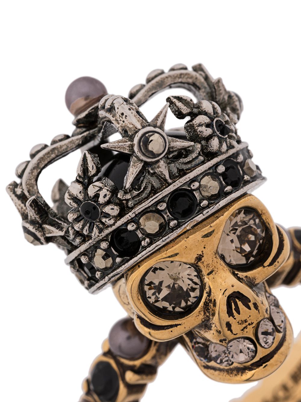 фото Alexander McQueen кольцо King Skull