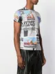 Walter Van Beirendonck Pre-Owned 1997's Welcome Little Stranger newspaper print T-shirt