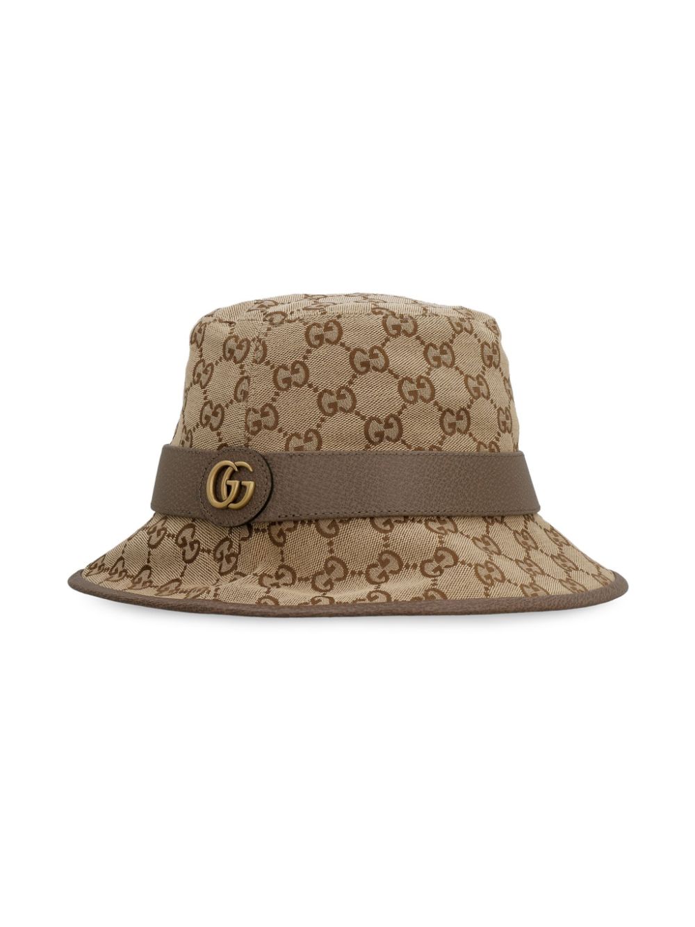 Image 2 of Gucci Chapéu bucket de canvas GG