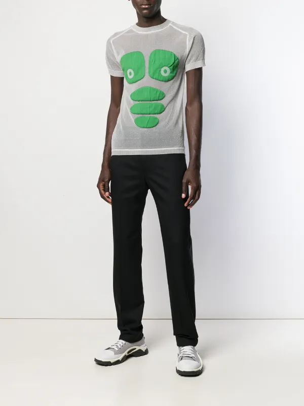 Walter Van Beirendonck Pre-Owned 2009 Explicit Metallic Glitter T