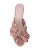 Loeffler Randall Emilia pleated knot mules