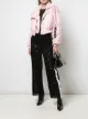 Image 2 of Haculla Signature Eyes cropped bomber jacket