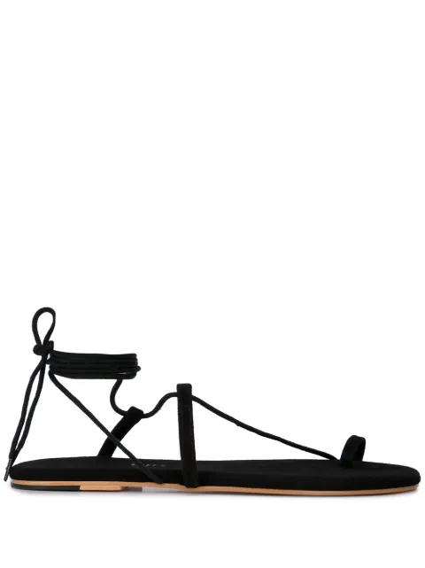 tkees leather wrap sandals