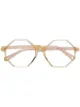 Image 1 of Chloé Eyewear hexagon-framed glasses