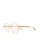 Image 2 of Chloé Eyewear hexagon-framed glasses